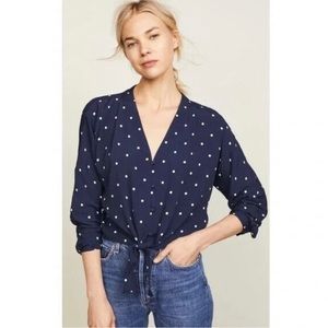 RAILS Sloane Button Down Top in XS